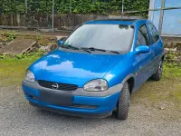 Gebraucht Opel Corsa 54 PS (39 kW) 1998 Blau Kleinwagen