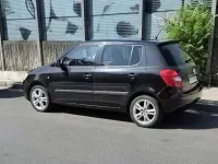 Gebraucht Skoda Fabia SportLine 105 PS (77 kW) 2008 Schwarz Kleinwagen