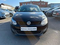 Gebraucht VW Polo Match 90 PS (66 kW) 2012 Schwarz Kleinwagen