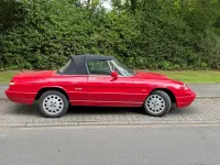 Gebraucht Alfa Romeo Spider 120 PS (88 kW) 1990 Rot Cabrio
