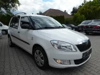 Gebraucht Skoda Roomster 75 PS (55 kW) 2012 Weiß Van / Kleinbus