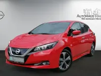 Gebraucht Nissan Leaf N-Connecta 110 kW (150 PS) 2021 Rot Kleinwagen