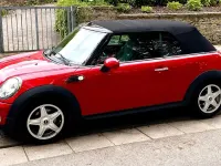 Gebraucht Mini Cooper Cabriolet 115 PS (84 kW) 2009 Rot Cabrio