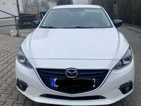 Gebraucht Mazda 3 Prime-Line 101 PS (74 kW) 2016 Weiß Kleinwagen
