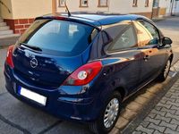 Gebraucht Opel Corsa Edition 60 PS (44 kW) 2009 Blau Limousine