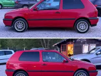 Gebraucht VW Golf III 75 PS (55 kW) 1994 Rot Limousine