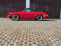 Gebraucht Porsche 911 Carrera Cabriolet 207 PS (152 kW) 1986 Rot Cabrio