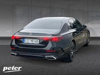 Gebraucht Mercedes E200 AMG 204 PS (150 kW) 2024 Metalliclack obsidianschwarz Limousine