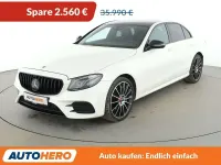 Gebraucht Mercedes E400 AMG line 340 PS (250 kW) 2018 Weiß Limousine