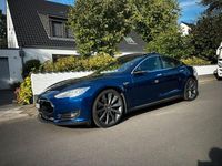 Gebraucht Tesla Model S 386 kW (525 PS) 2015 Blau Kleinwagen