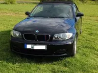 Gebraucht BMW 118 Cabriolet Sport Line 143 PS (105 kW) 2009 Schwarz Cabrio