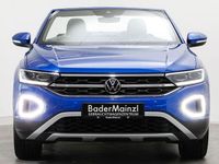 Gebraucht VW T-Roc Cabriolet Style 150 PS (110 kW) 2022 Blau Cabrio