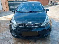 Gebraucht Kia Rio 86 PS (63 kW) 2012 Schwarz Kleinwagen