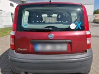 Gebraucht Fiat Panda 54 PS (39 kW) 2010 Rot Kleinwagen