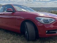 Gebraucht BMW 118 Sport Line 170 PS (125 kW) 2011 Rot Kleinwagen
