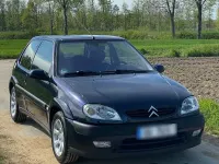 Gebraucht Citroën Saxo 118 PS (86 kW) 2001 Blau Kleinwagen