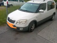 Gebraucht Skoda Roomster 86 PS (63 kW) 2007 Weiß Van / Kleinbus