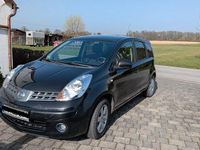 Gebraucht Nissan Note Acenta 88 PS (64 kW) 2007 Schwarz Kleinwagen