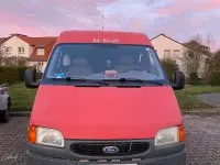 Gebraucht Ford Transit 76 PS (55 kW) 1998 Rot Van