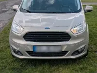 Gebraucht Ford Tourneo Courier 101 PS (74 kW) 2018 Silber Van / Kleinbus