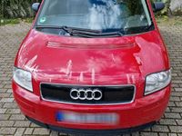gebraucht Audi A2 1.4 75PS OpenSky SD Kleinwagen Benzin 115000km Rot