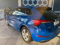 Gebraucht Skoda Scala Ambition 150 PS (110 kW) 2019 Blau Kleinwagen