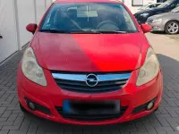 Gebraucht Opel Corsa 75 PS (55 kW) 2008 Rot Kleinwagen