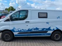 Occasion Ford Transit Custom 101 ch (74 kW) 2013 Blanc Monospace
