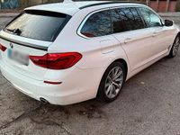 Gebraucht BMW 520 Luxury Line 190 PS (139 kW) 2018 Weiß Kombi