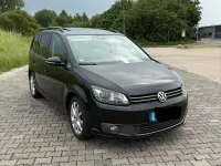 Gebraucht VW Touran 140 PS (102 kW) 2012 Schwarz Van / Kleinbus