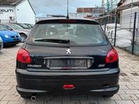 Gebraucht Peugeot 206 75 PS (55 kW) 2007 Schwarz Limousine