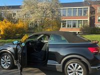 Gebraucht VW T-Roc Cabriolet Style 110 PS (80 kW) 2021 Schwarz Cabrio