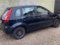 Gebraucht Ford Fiesta 80 PS (58 kW) 2008 Schwarz Kleinwagen