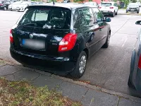 Gebraucht Skoda Fabia 60 PS (44 kW) 2012 Schwarz Kleinwagen