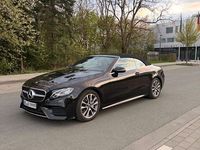Usado Mercedes E200 AMG line 184 CV (135 kW) 2018 Negro Descapotable