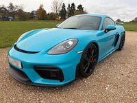 Gebraucht Porsche 718 Cayman GT4 420 PS (308 kW) 2020 Blau Coupé