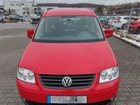 Gebraucht VW Caddy Maxi 102 PS (75 kW) 2010 Rot Van / Kleinbus