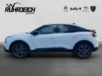 Używany Citroën e-C4 Shine 100 kW (136 KM) 2023 Biały Sedan/Limuzyna