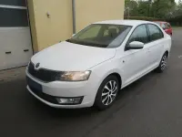 Gebraucht Skoda Rapid Ambition 86 PS (63 kW) 2014 Weiß Kleinwagen
