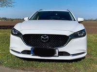 gebraucht Mazda 6 2023 - 194 PS Exclusive Line - 2.5 Skyactiv - fast NEU