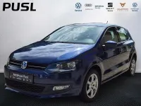 Gebraucht VW Polo Comfortline 90 PS (66 kW) 2013 Blau Kleinwagen