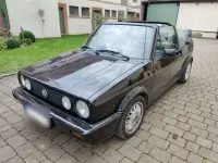 Gebraucht VW Golf Cabriolet 98 PS (72 kW) 1990 Schwarz Cabrio