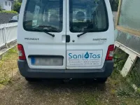 Gebraucht Peugeot Partner 75 PS (55 kW) 2009 Weiß Van / Kleinbus