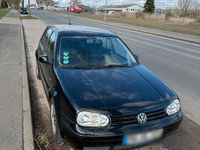 Gebraucht VW Golf IV 2001 Schwarz Kleinwagen
