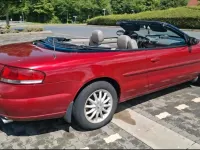 Gebraucht Chrysler Sebring Cabriolet 203 PS (149 kW) 2003 Rot Cabrio