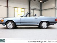 Gebraucht Mercedes 560 231 PS (169 kW) 1987 Blau Cabrio