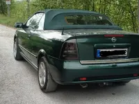 Gebraucht Opel Astra Cabriolet 125 PS (91 kW) 2003 Grün Cabrio