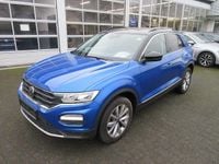 Gebraucht VW T-Roc Style 110 PS (80 kW) 2021 Ravennablau metallic schwarz SUV