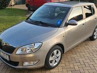 Gebraucht Skoda Fabia Elegance 105 PS (77 kW) 2014 Braun Kleinwagen