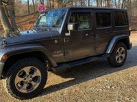 gebraucht Jeep Wrangler 3.6l V6 Unlimited Sahara Automatik